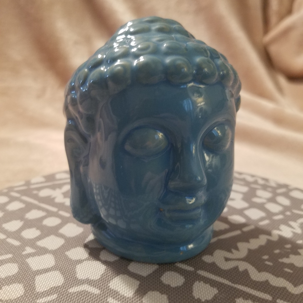 Small Buddha Ceramic Statue - Picture 3 of 3